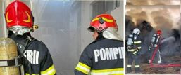 Incendiu la un depozit din Salonta | imaginea 1