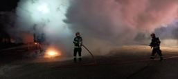 Incendiu la un TIR aflat in mers | imaginea 1