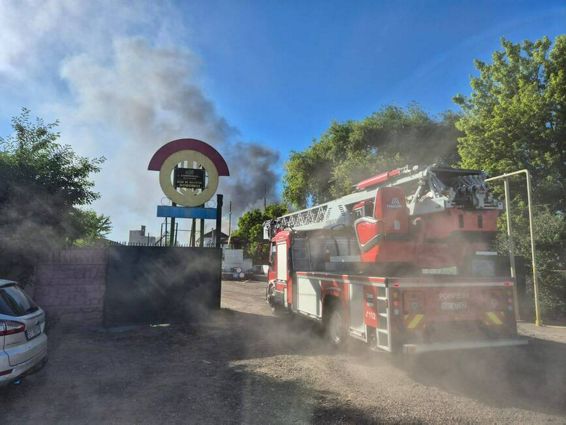 Incendiu la un depozit de cereale din Dorohoi | imaginea 1