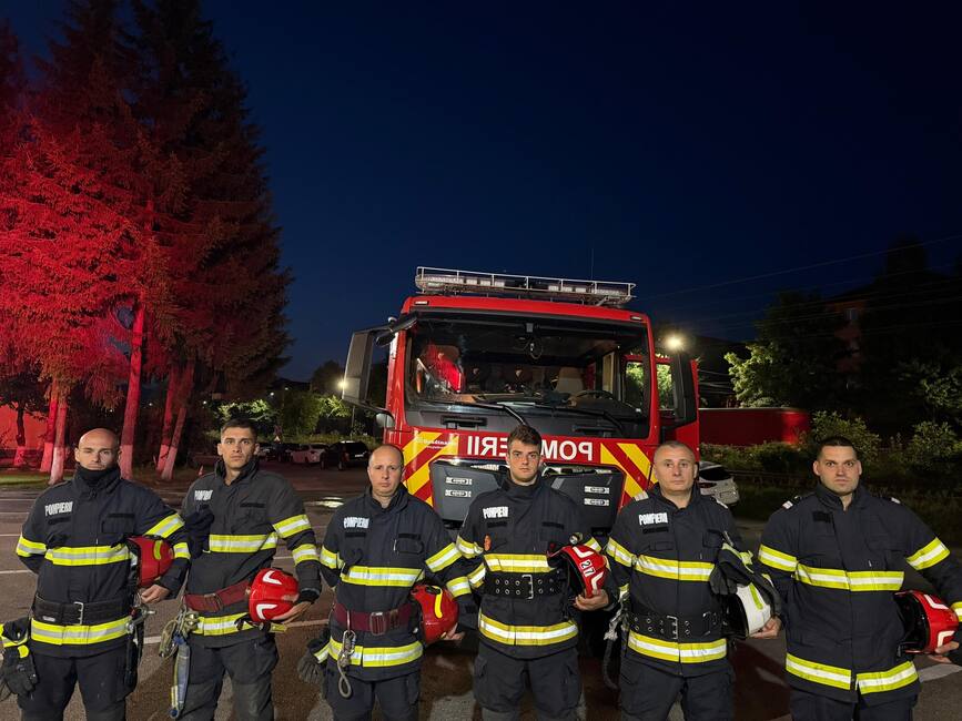 Interventie dificila   Doua persoane  salvate din prapastie | imaginea 1