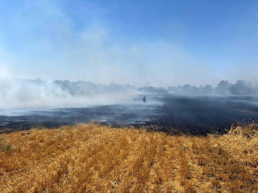 Locuinte si solarii salvate in urma unui incendiu | imaginea 1