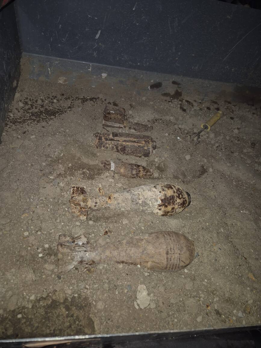 Munitie periculoasa descoperita in judetul Iasi | imaginea 1