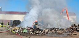 Incendiu la o societate comerciala | imaginea 1