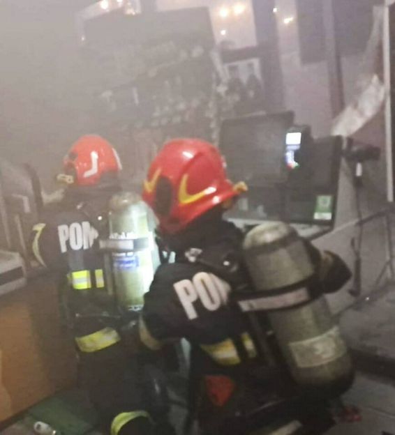 Interventie la un incendiu in Oradea | imaginea 1