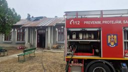 Incendiu la o scoala din Teleorman | imaginea 1