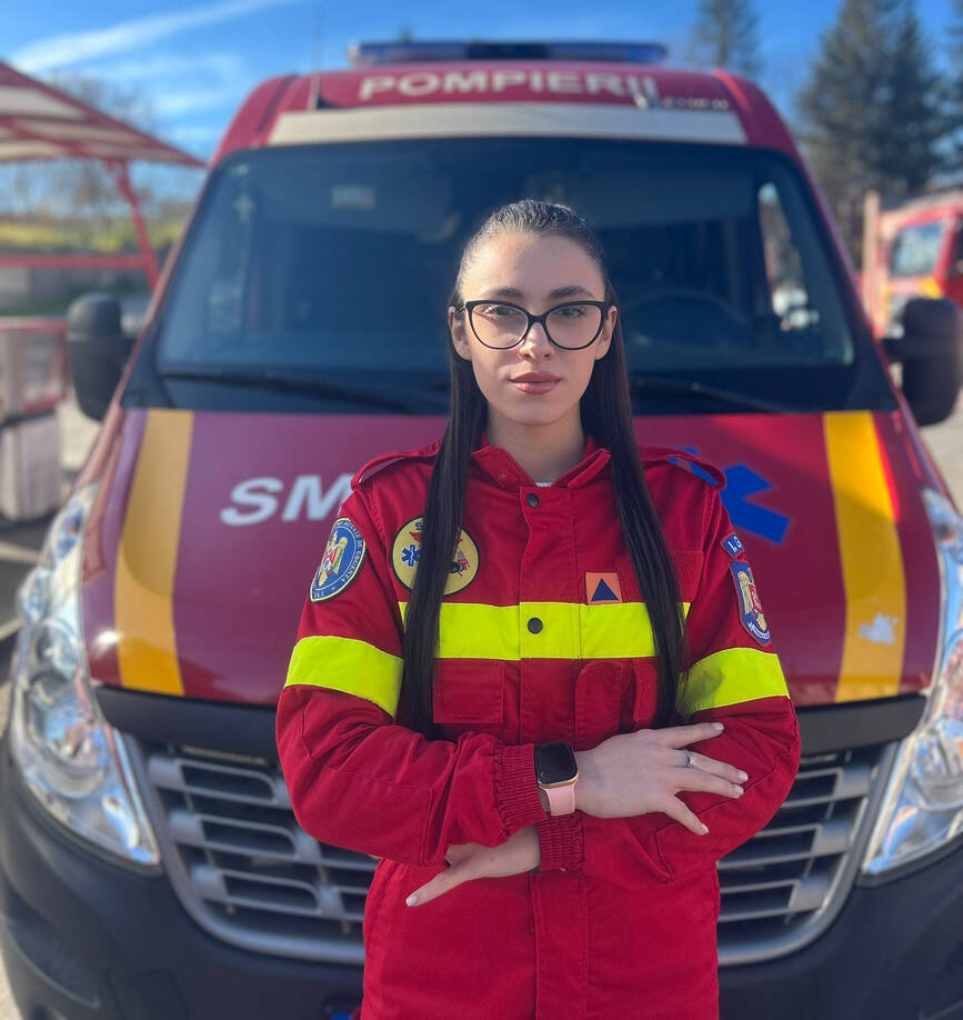 Denisa  voluntara care a salvat o viata | imaginea 1