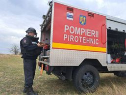 Doua misiuni pirotehnice desfasurate in cursul diminetii | imaginea 1