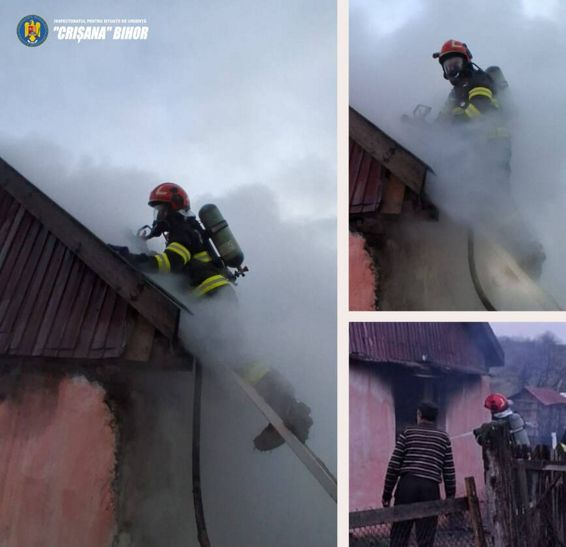 Incendiu la o casa   atentie la sistemele de incalzire | imaginea 1