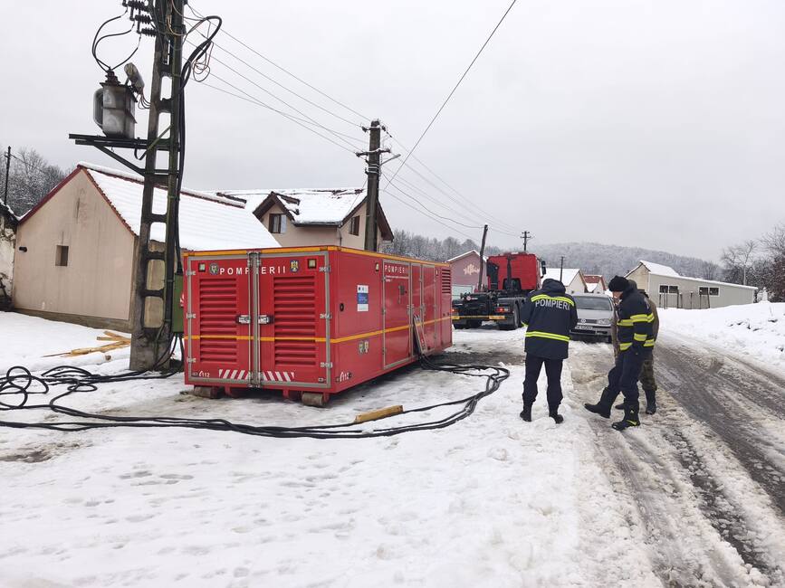 Alimentarea cu energie electrica  restabilita in Timis | imaginea 1