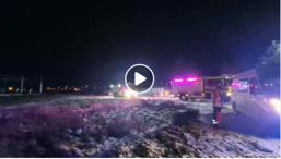 Mobilizare de forte pentru stingerea unui incendiu | imaginea 1