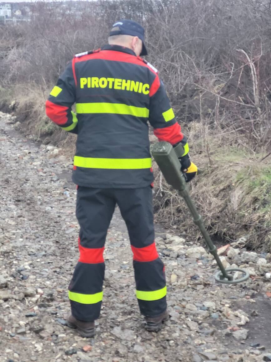 Descoperire de munitie neexplodata in Iasi | imaginea 1