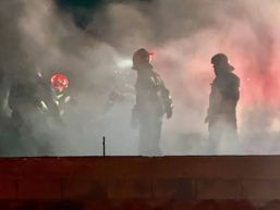 Incendiu violent   Interventie urgenta pentru salvarea animalelor | imaginea 1