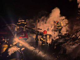 Victima intr un incendiu si cautari pe raul Somes | imaginea 1