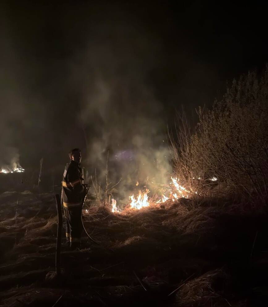 Bilant de foc  Incendii de vegetatie si hectare parjolite | imaginea 1