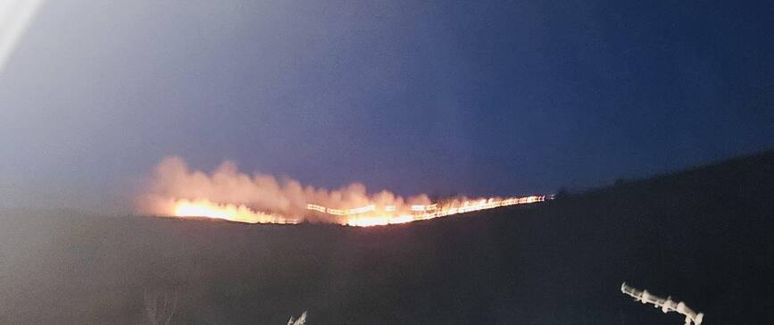 Bilant negru la ISU Brasov  Numeroase incendii de vegetatie | imaginea 1