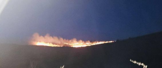 Bilant negru la ISU Brasov  Numeroase incendii de vegetatie | imaginea 1