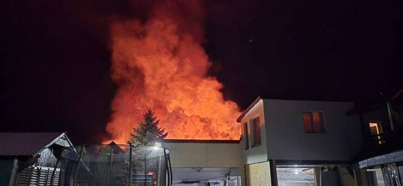 Incendiu urias pornit de la un aragaz lasat nesupravegheat | imaginea 1