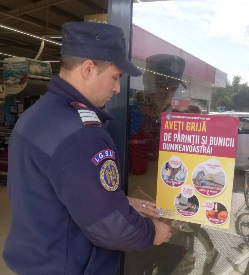 Bunica salvata de pompieri in Oradea | imaginea 2