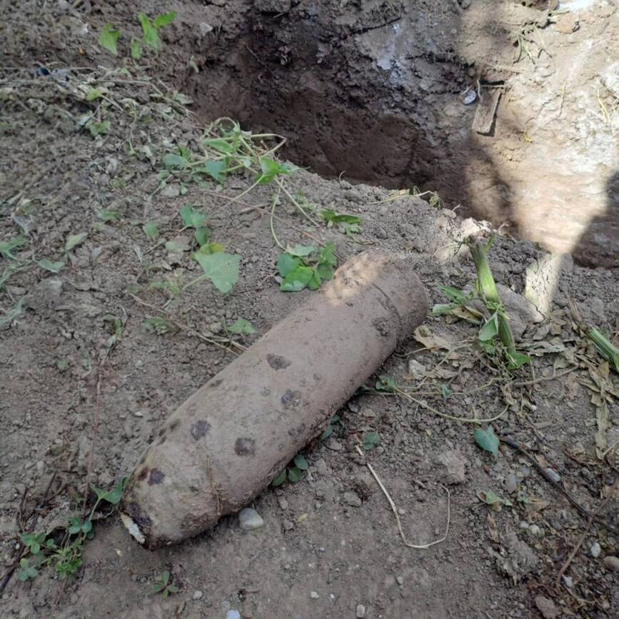 Proiectil exploziv scos la suprafata in timpul unor lucrari | imaginea 2