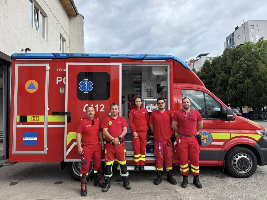 Respect echipajului SMURD Detasamentul 1 de Pompieri Cluj Napoca | imaginea 1