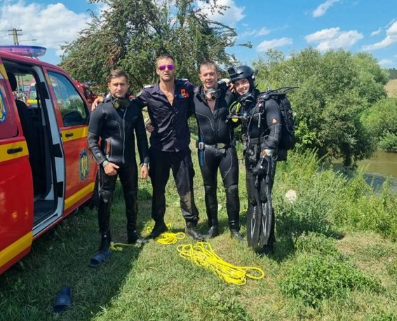 Scafandrii bistriteni  misiune in apele judetului Mures | imaginea 1