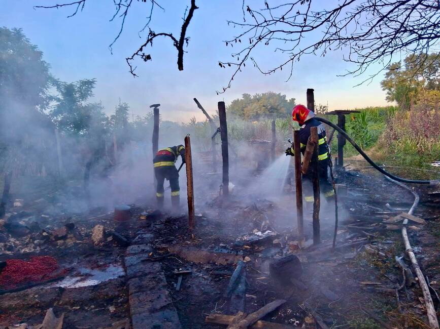 Tragedie in gospodarie  Peste 100 de animale au pierit in flacari | imaginea 1