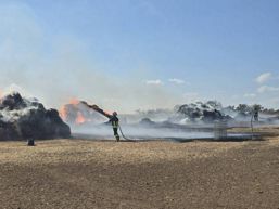 Bihorul sub asediul flacarilor  12 incendii stinse in doar zece ore | imaginea 1