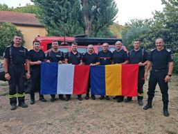 Final de misiune in Franta pentru 8 pompieri clujeni | imaginea 1