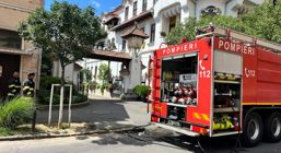 Incendiu la subsolul unei cladiri din Oradea | imaginea 1