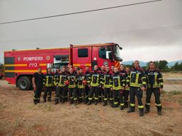 Noapte de foc in Grecia  Incendiu de vegetatie si fond forestier | imaginea 1