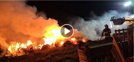 Pompierii au stins un incendiu violent si au salvat o stana | imaginea 1