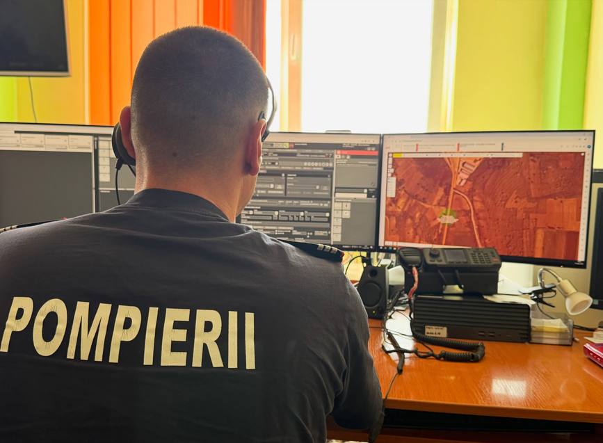 Cum a alertat un telefon mobil pompierii din Macin | imaginea 2