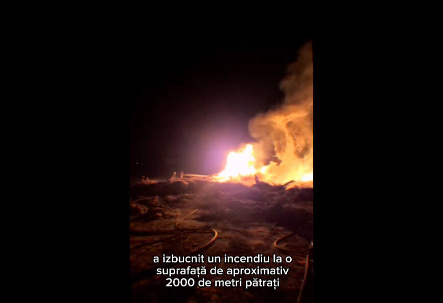 Gunoiul depozitat ilegal  combustibil pentru un incendiu devastator | imaginea 1