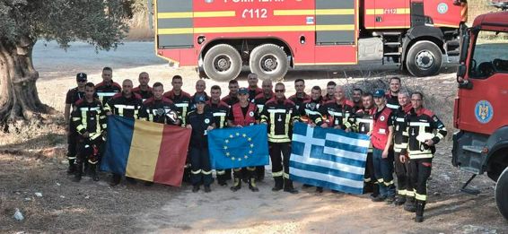Pompierii ISU Cluj au finalizat cu succes misiunea de sprijin din Grecia | imaginea 1