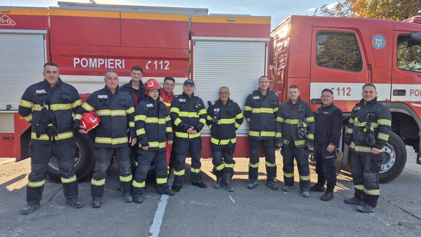 Casa salvata din flacari  Incendiu izbucnit de la o butelie | imaginea 1