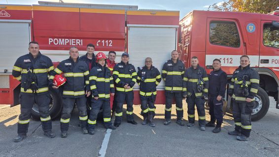Casa salvata din flacari  Incendiu izbucnit de la o butelie | imaginea 1