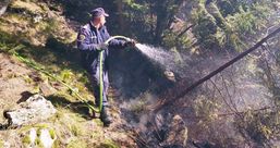 Retezatul sub asediu  Pompierii s au luptat zi si noapte cu flacarile | imaginea 1