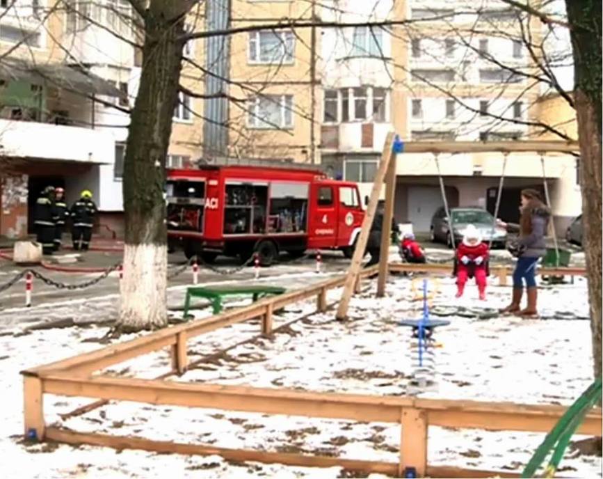 O batrana  victima a incalcarii normelor antiincendiare | imaginea 1