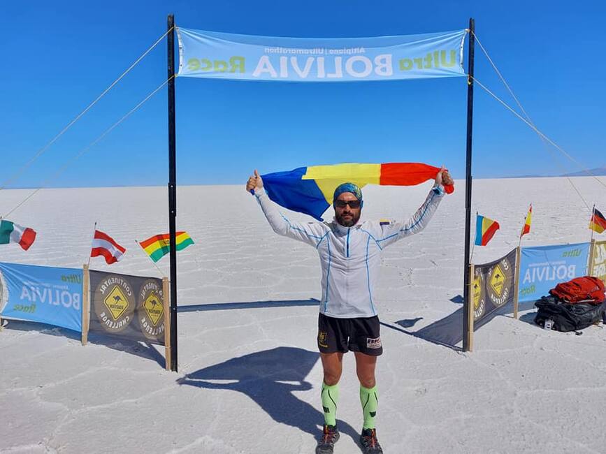 Felicitari  Iulian Rotariu   castigator al Cursei Ultra Bolivia | imaginea 1