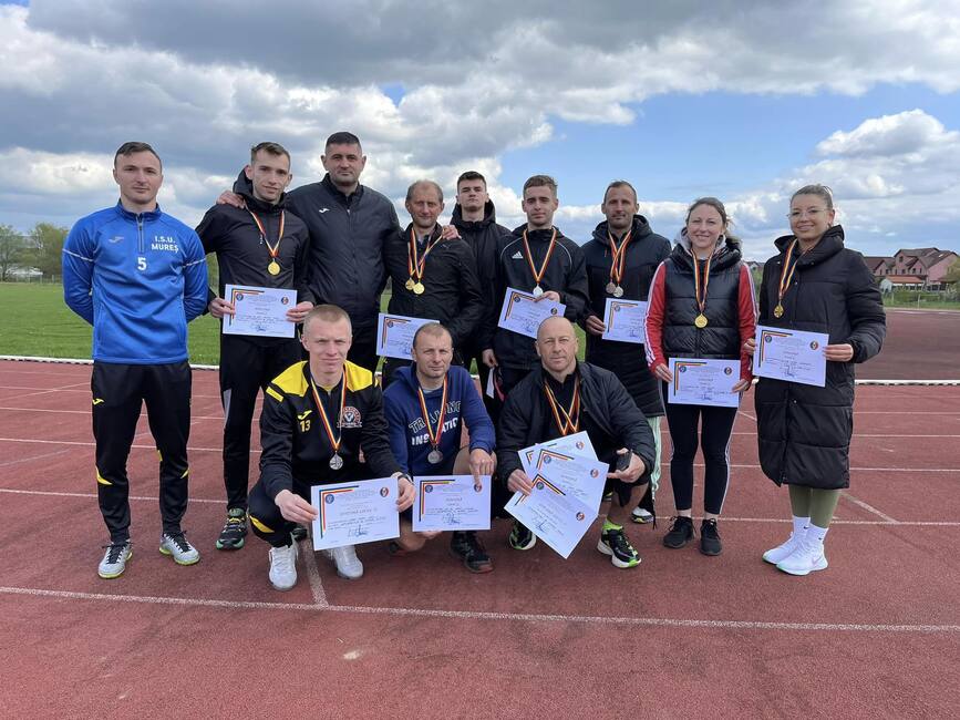 Rezultate meritorii pentru pompierii mureseni  la Concursul de Atletism si Cros | imaginea 1