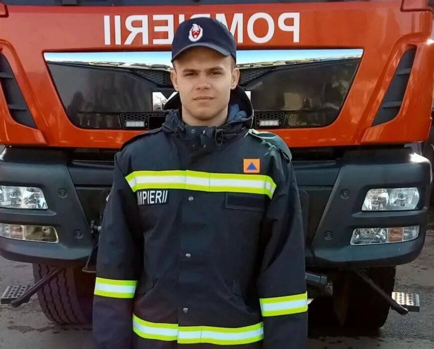 Pompier harghitean  campion mondial   Respect  soldat David Florin | imaginea 1