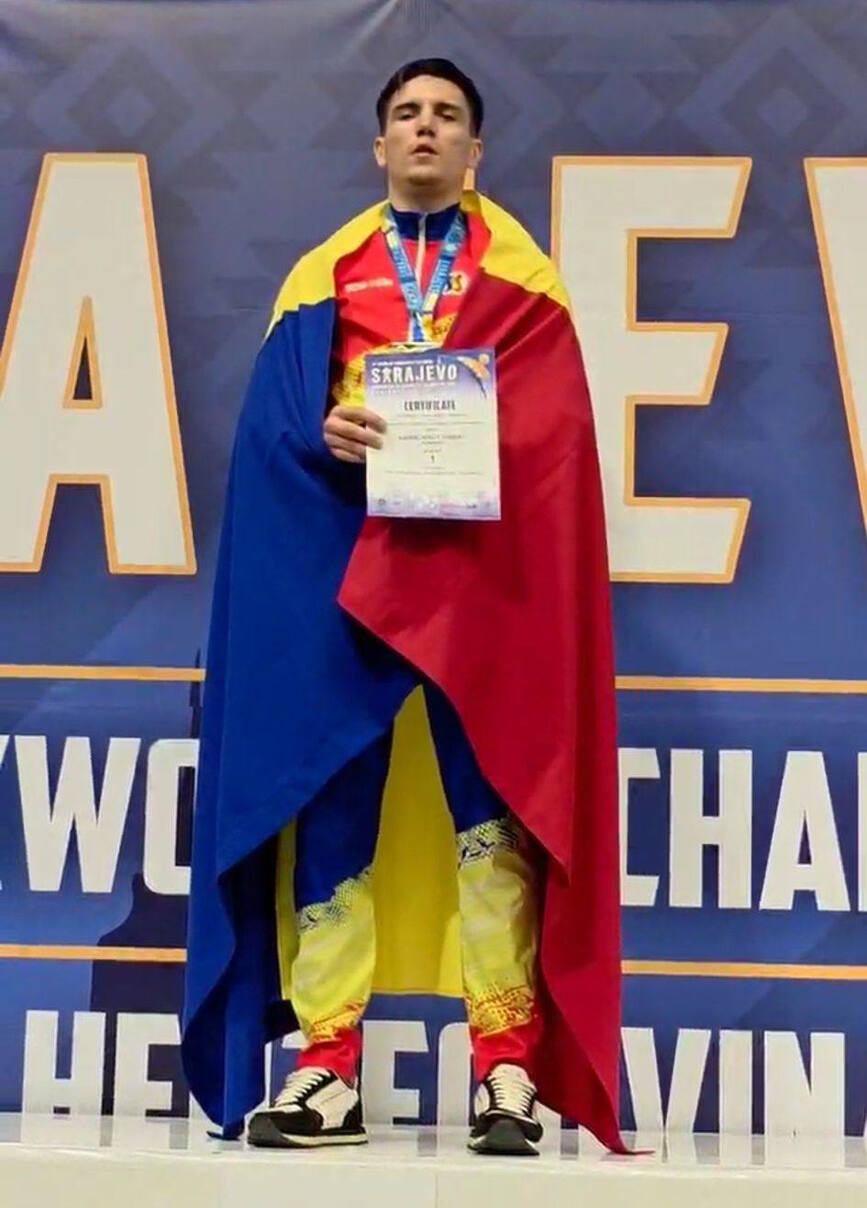 Campion european   Felicitari  Plutonier Chiriac Ionut Andrei | imaginea 2