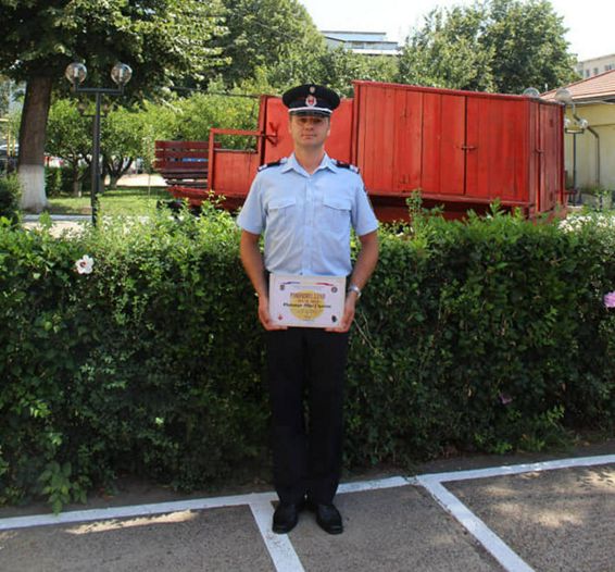 Pompierul lunii iulie 2019 Plutonier Nitu Ciprian | imaginea 1