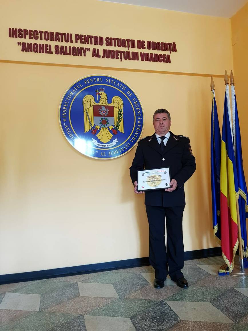 Pompierul lunii septembrie 2019   Plutonier adjutant Ocheana Dorel Marinica | imaginea 3