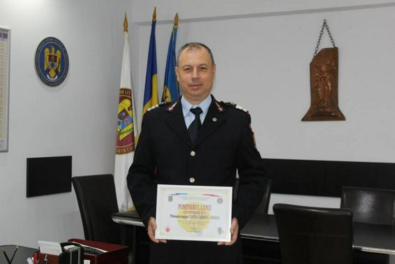 Pompierul lunii octombrie 2020 Plutonier major Cucu Gabriel Vasile | imaginea 1