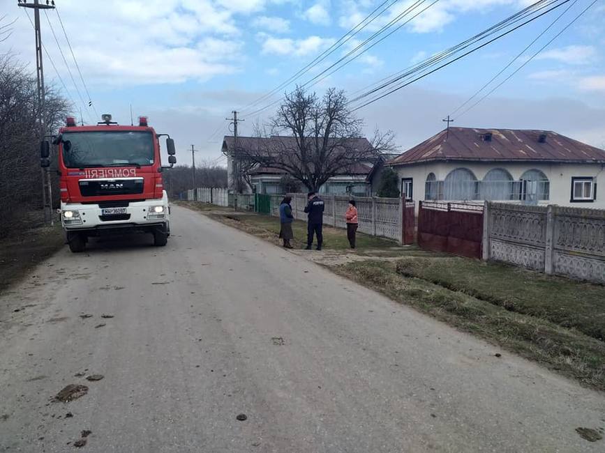 Actiune de informare a populatiei cu privire la masurile de prevenire a incendiilor la gospodariile cetatenesti | imaginea 1