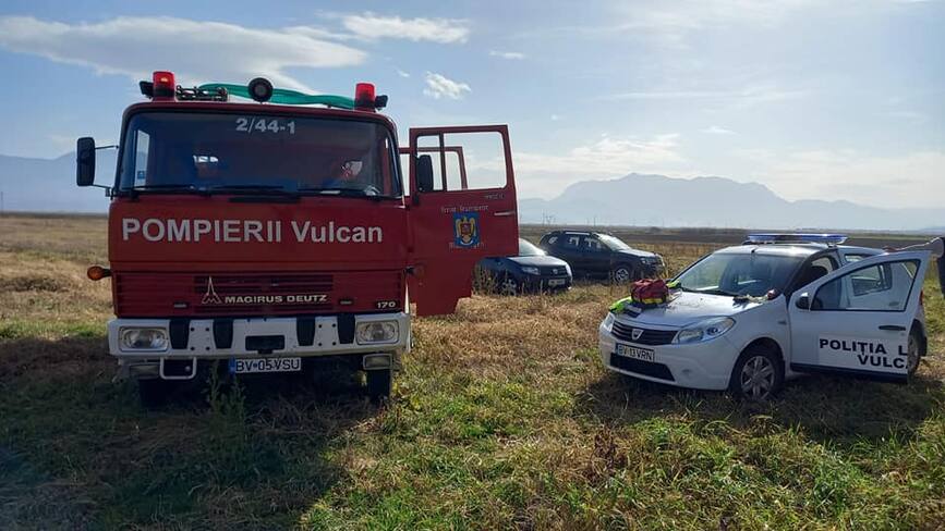 Operatiune de cautare a unei persoane disparute din comuna Vulcan | imaginea 1