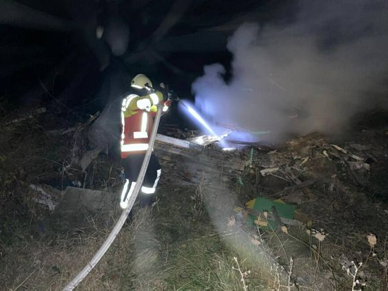 Incendiu gestionat de voluntarii SVSU Bistrita | imaginea 1