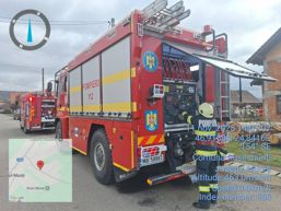 Pompierii SVSU Rusii Munti au intervenit la un incendiu de masina | imaginea 1