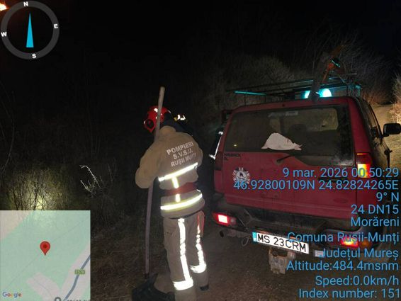 Pompierii voluntari au dus o lupta maraton cu focul | imaginea 1